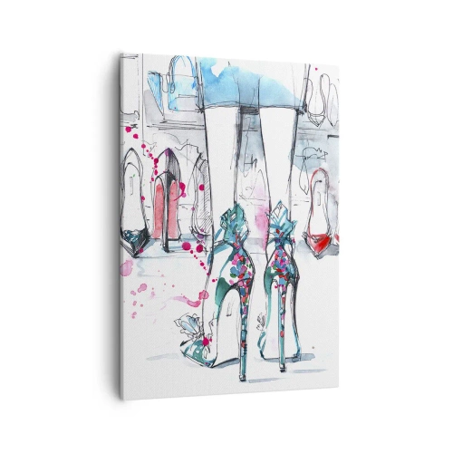Schilderen op canvas - Sesam, doe open - 50x70 cm