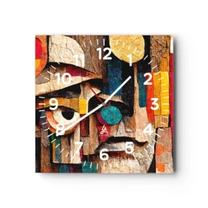 Wandklok - Klok - Ik zie je… - 40x40 cm