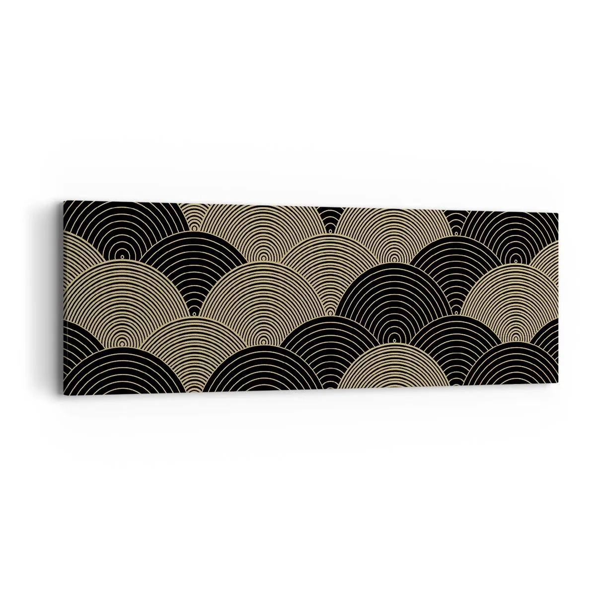 Schilderen op canvas - Eenheid in veelheid - 90x30 cm