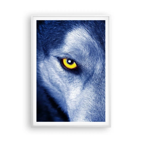 Poster in een witte lijst - Betoverende look - 70x100 cm
