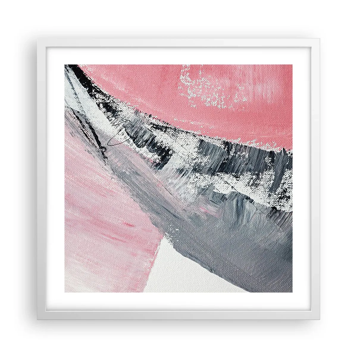 Poster in een witte lijst - Bijpassende compositie - 50x50 cm