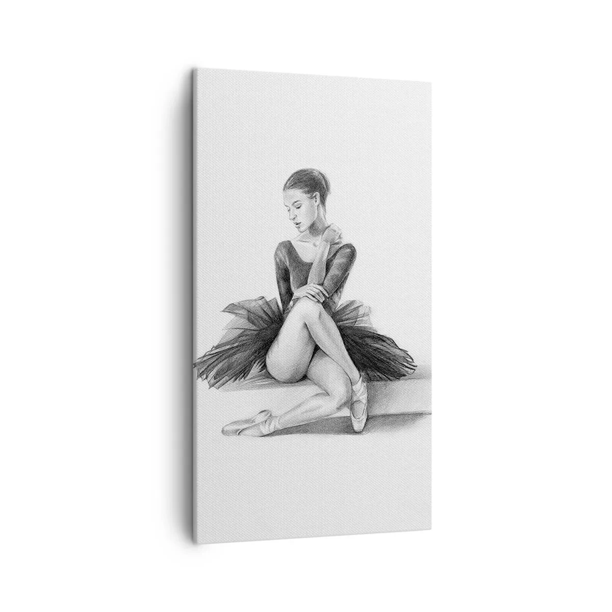 Schilderen op canvas - Betoverd door de dans - 45x80 cm