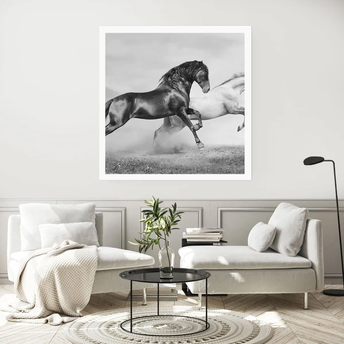 Poster - Engelen en duivels - 30x30 cm