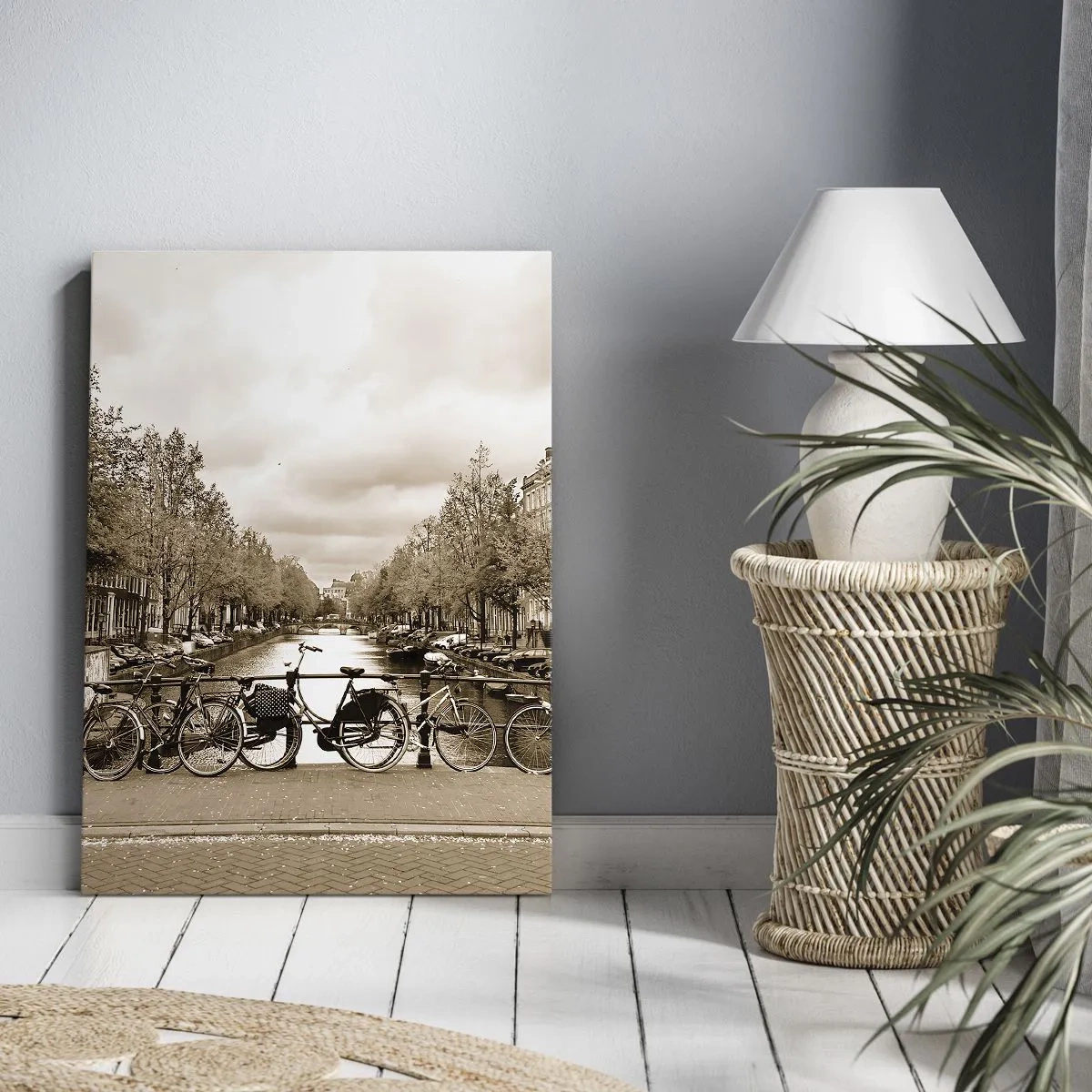 Schilderen op canvas - Hollandse sfeer - 50x70 cm
