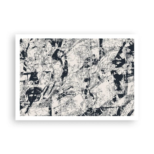 Poster - Interpenetratie van tegenstellingen - 100x70 cm