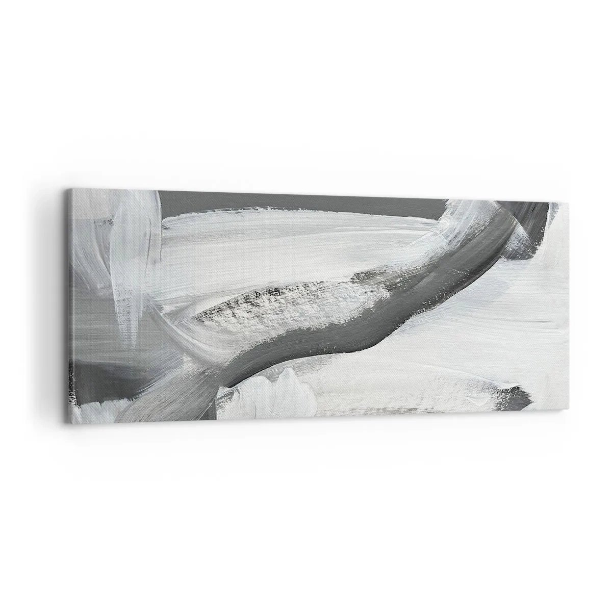 Schilderen op canvas - Een beslissende beweging - 100x40 cm