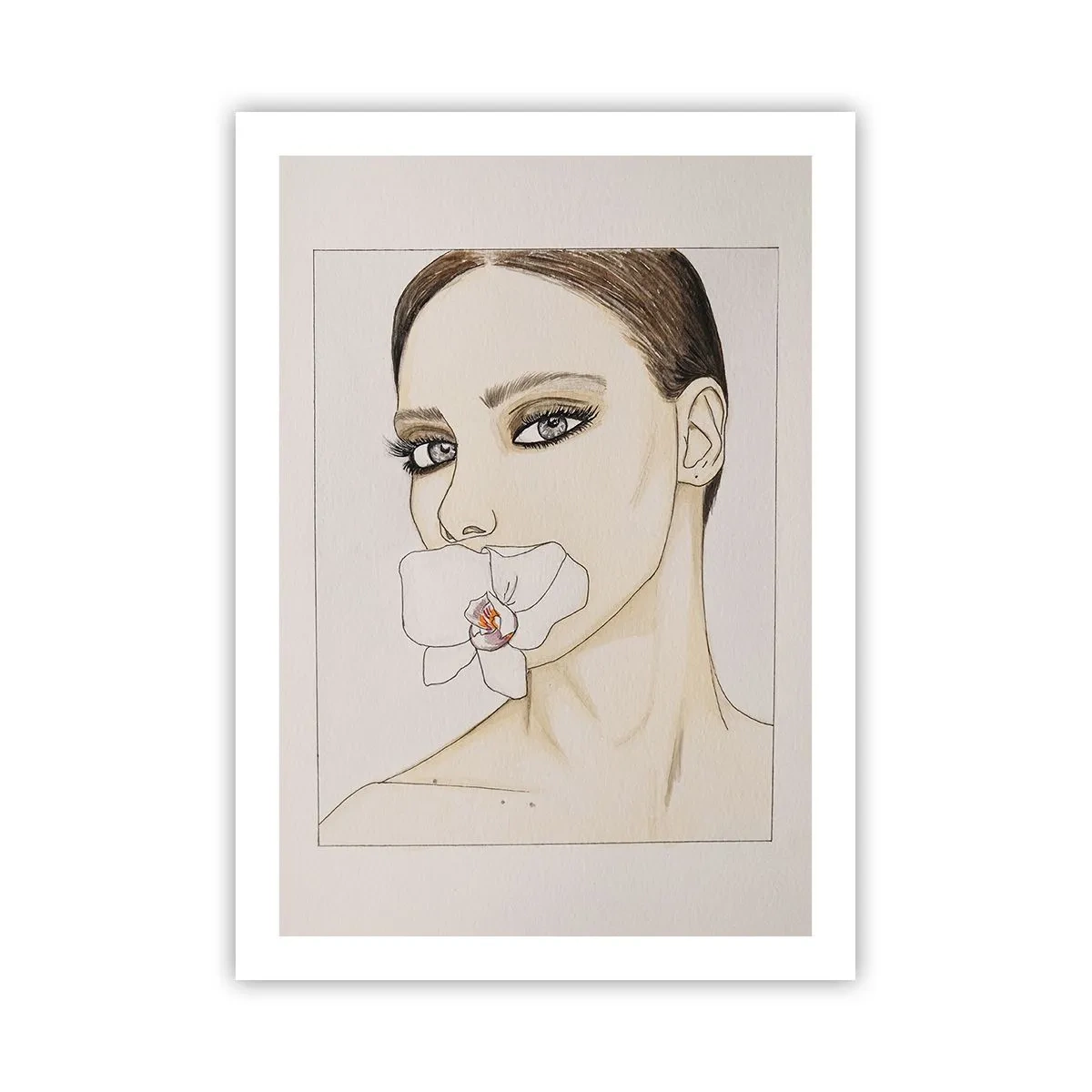 Poster - Een symbool van elegantie en schoonheid - 50x70 cm