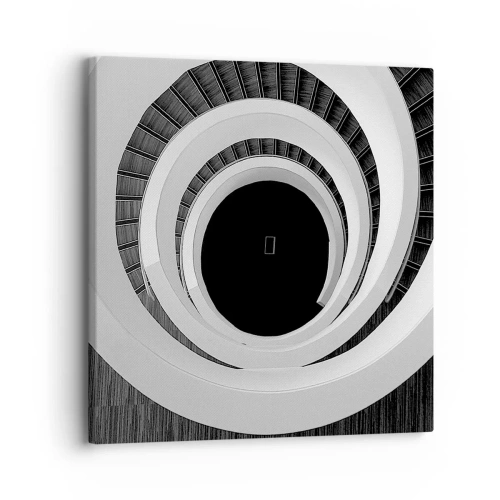 Schilderen op canvas - Tot de kern van de zaak - 30x30 cm