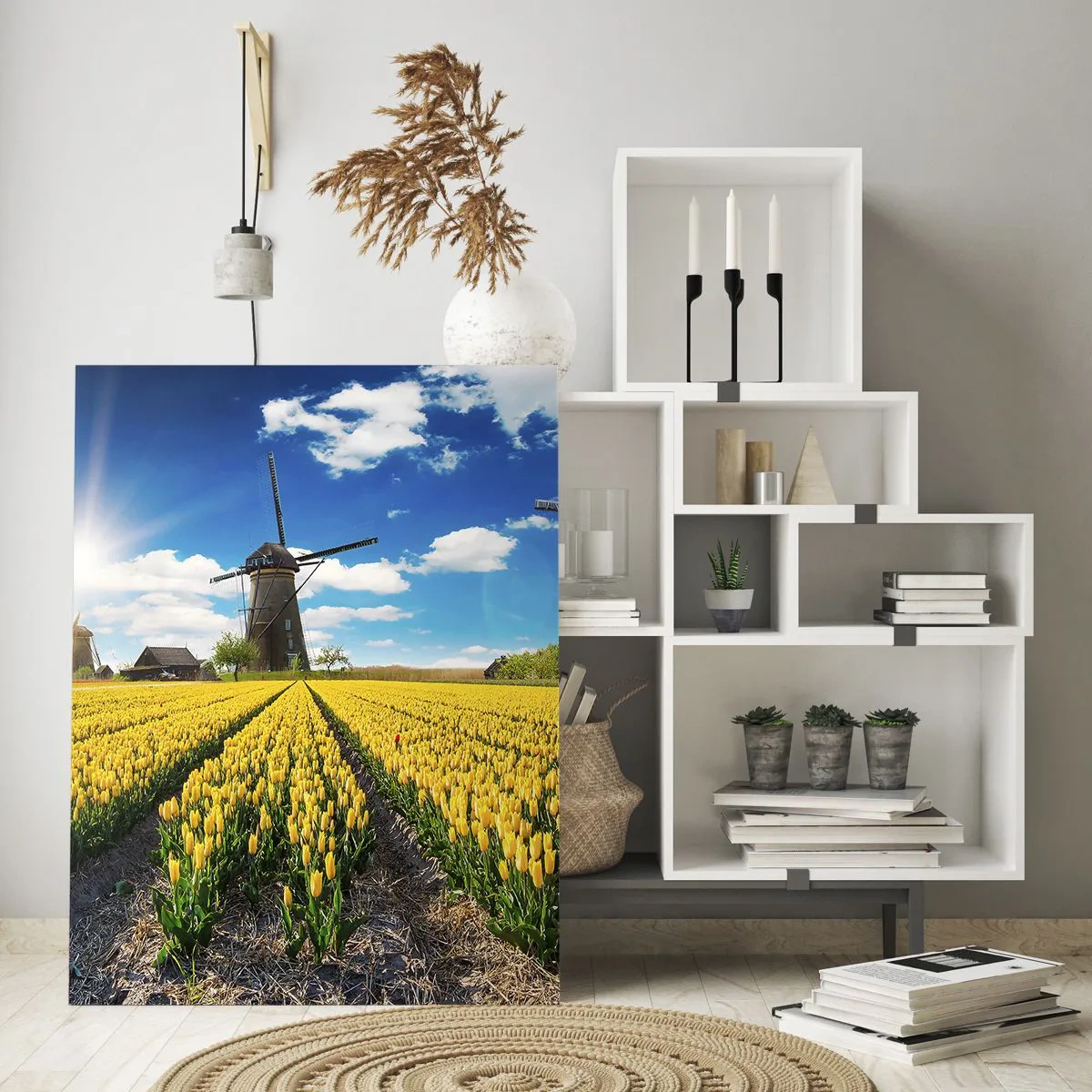 Schilderen op glas - Hollandser kan het niet - 50x70 cm
