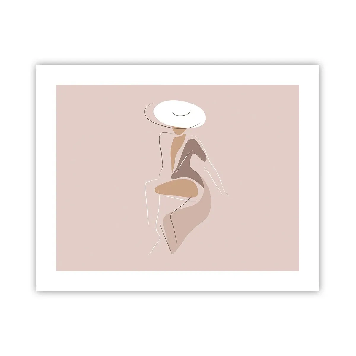 Poster - Een dame zijn - 50x40 cm