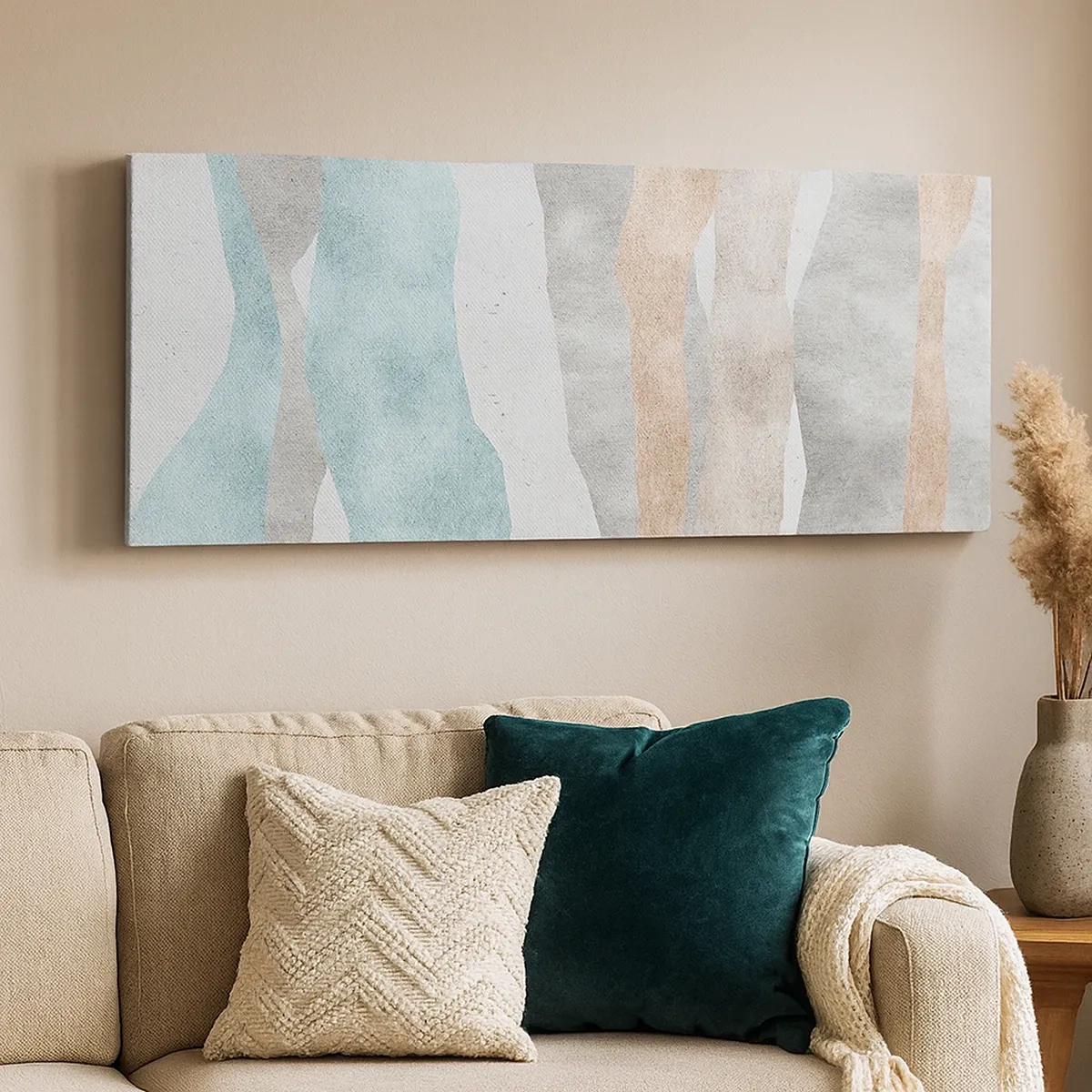 Schilderen op canvas - Een studie van nabijheid - 30x30 cm