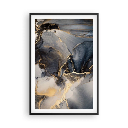 Poster in een zwarte lijst - Stenen leven - 61x91 cm