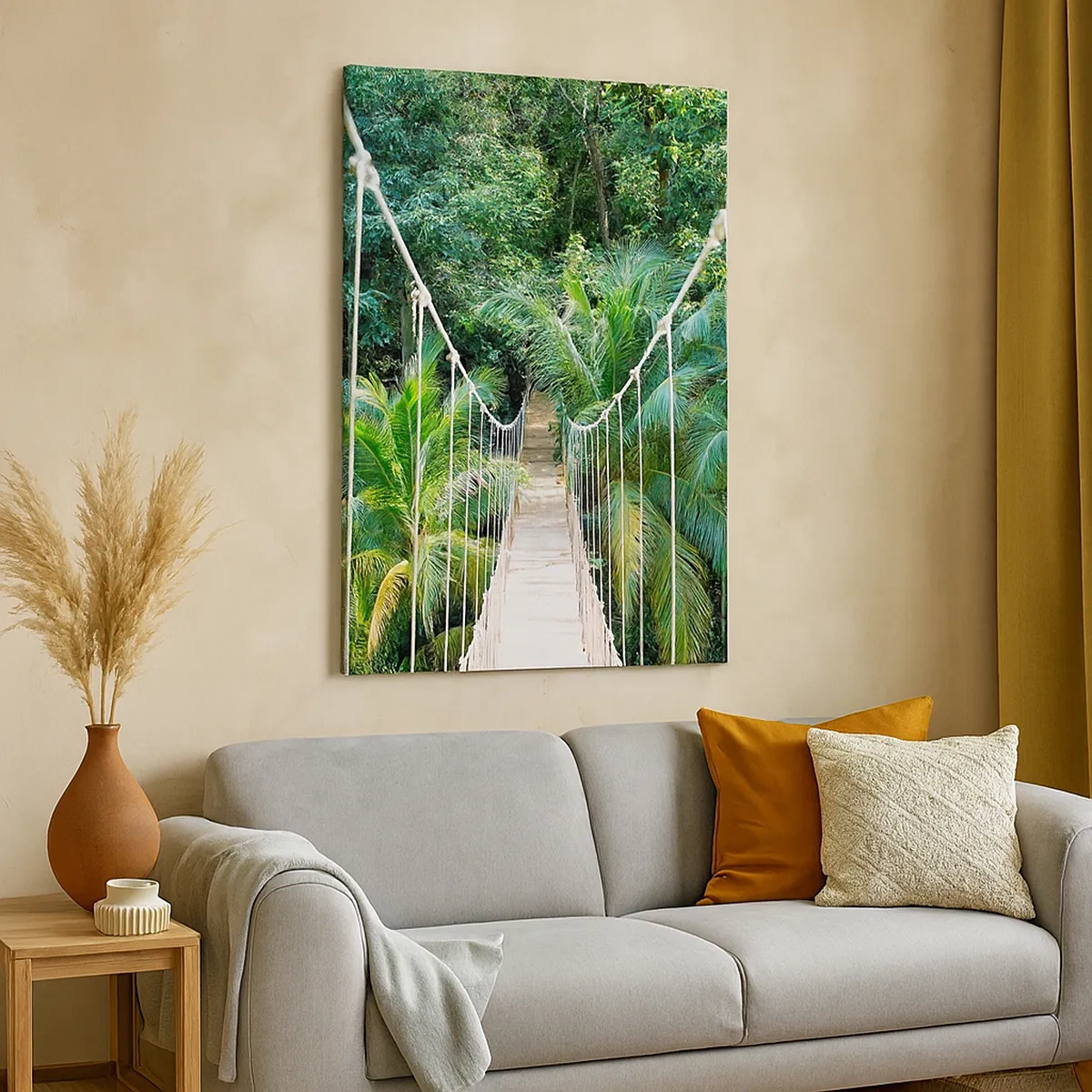 Schilderen op canvas - Welkom in de jungle! - 50x70 cm