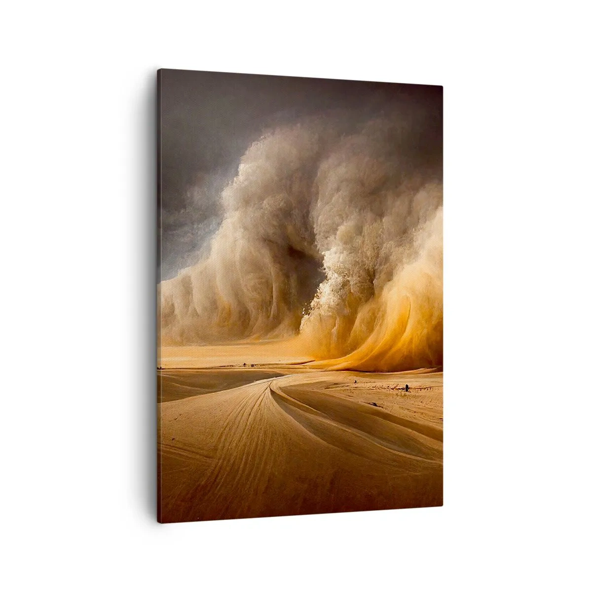 Schilderen op canvas - De toorn van de woestijn - 50x70 cm