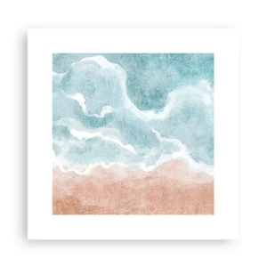 Poster - Wolkenabstractie - 30x30 cm