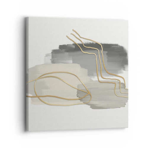 Schilderen op canvas - Duur en beweging - 30x30 cm