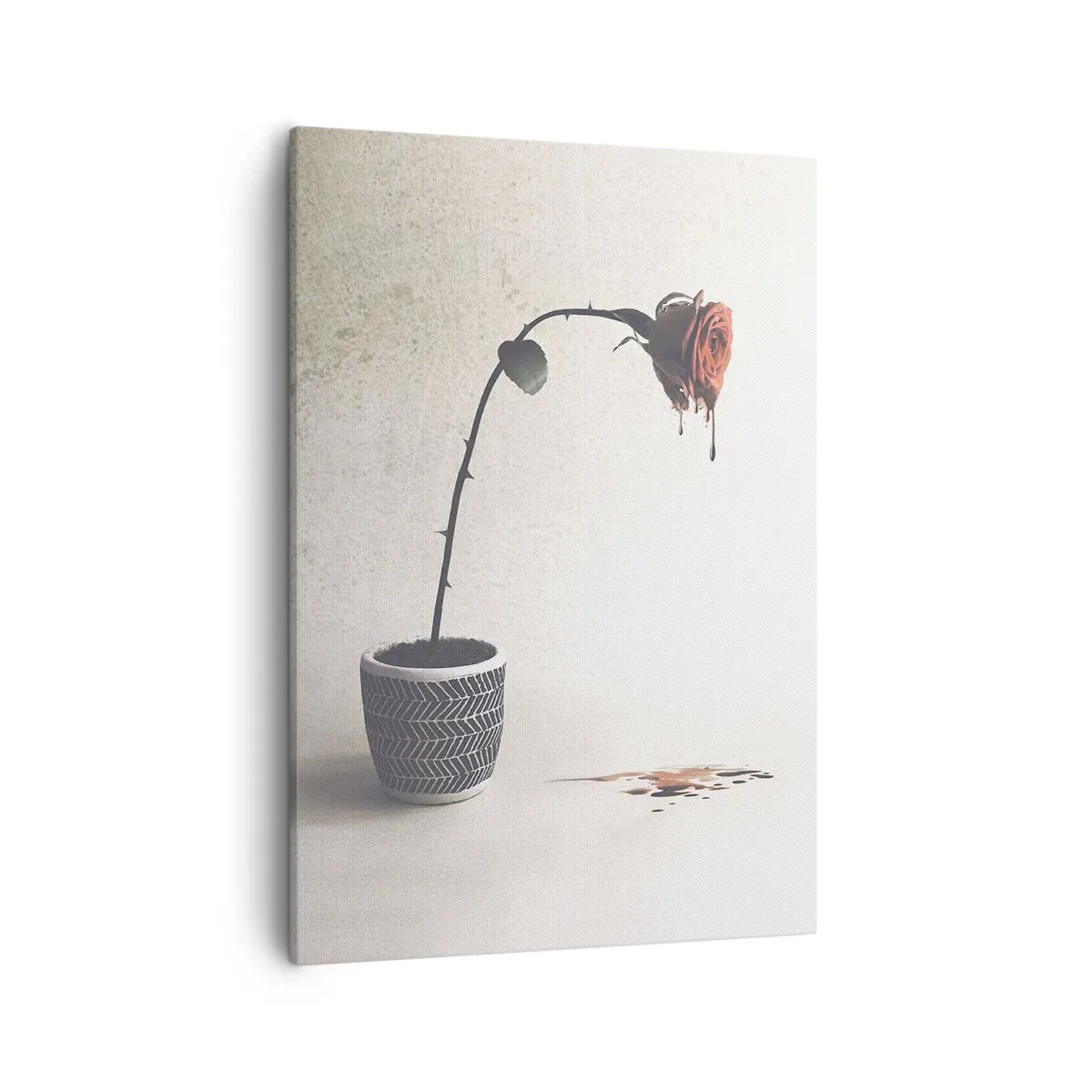 Schilderen op canvas - Rosa dolorosa - 50x70 cm