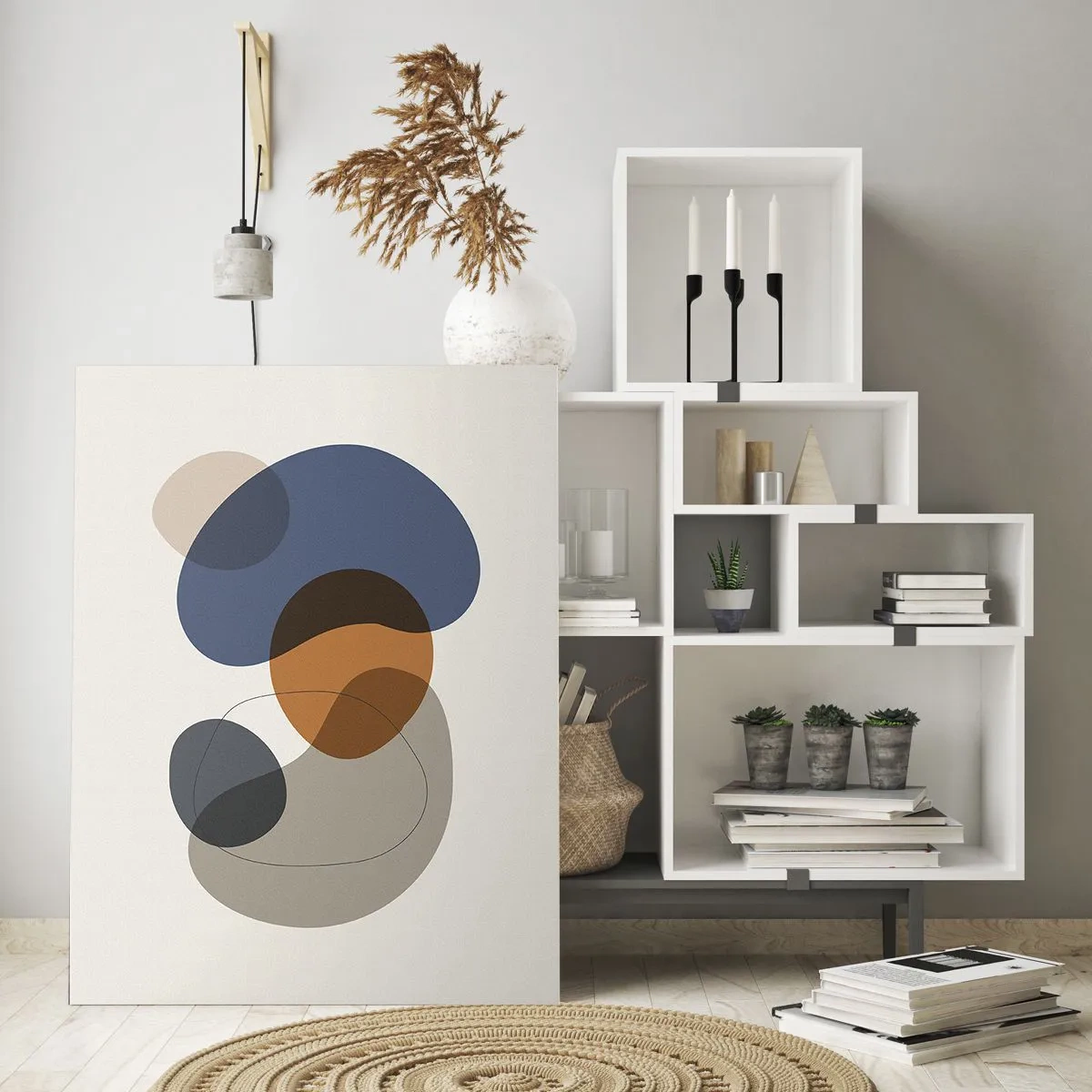 Schilderen op glas - Kleur druppels - 80x120 cm