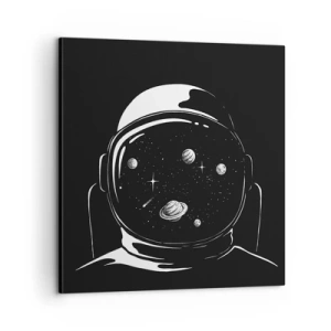 Schilderen op canvas - Mooi uitzicht - 60x60 cm