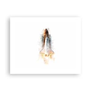 Poster - Ontdekkingsreizigers, aan de slag - 50x40 cm