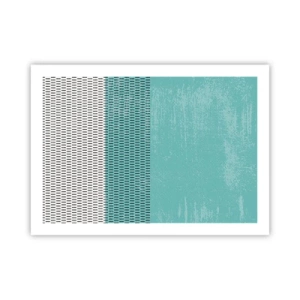 Poster - Een uitgebalanceerde compositie - 70x50 cm