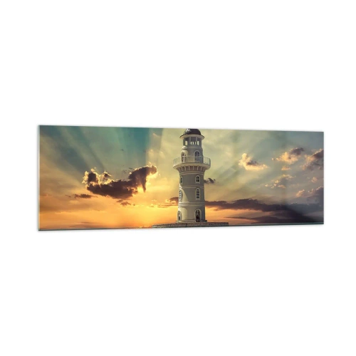 Schilderen op glas - Licht - Goed - Schoonheid - 160x50 cm