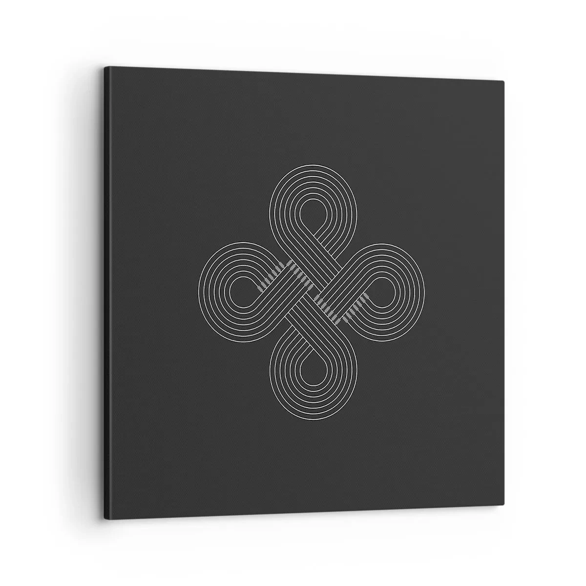 Schilderen op canvas - In de Keltische geest - 60x60 cm