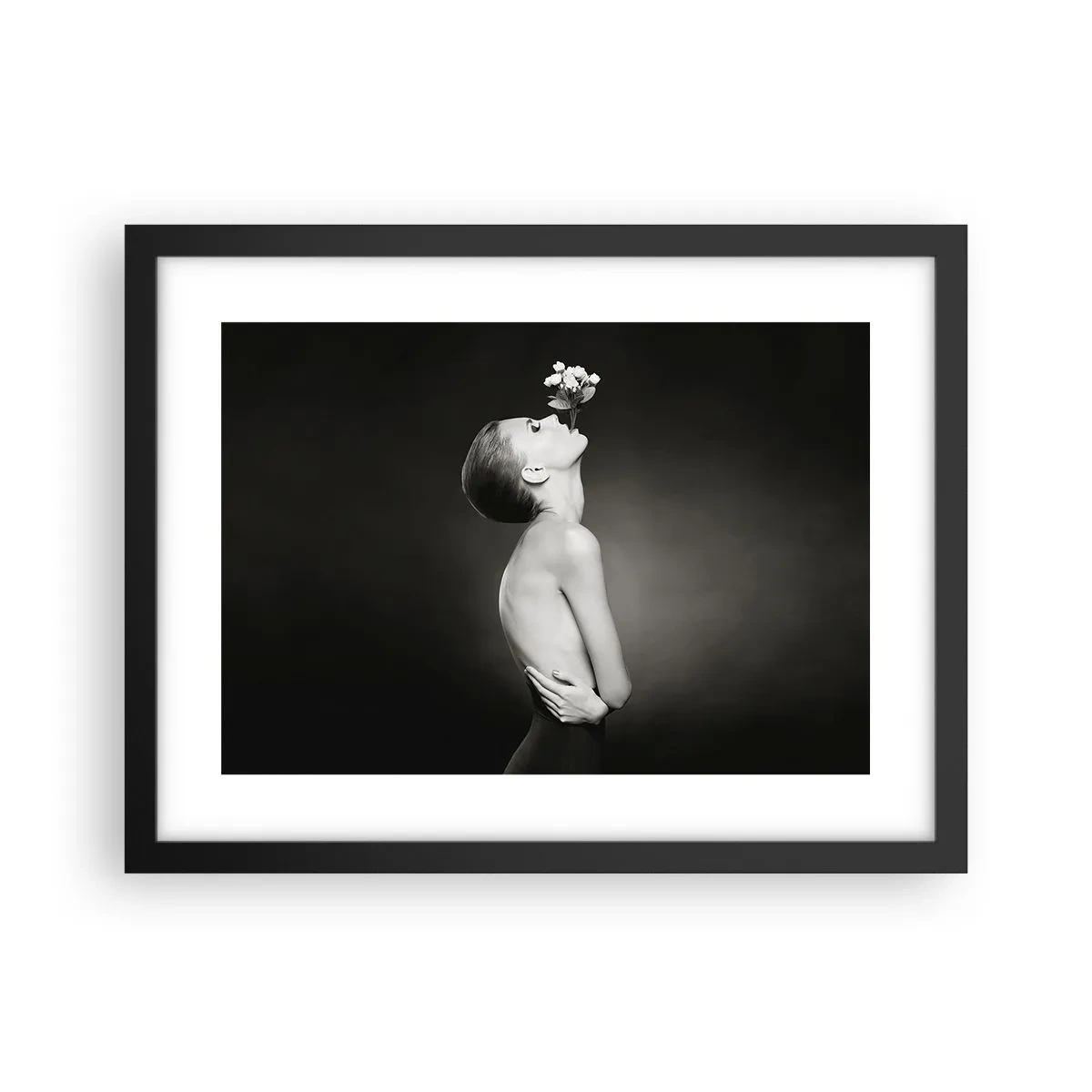 Poster in een zwarte lijst - Excentrieke elegantie - 40x30 cm