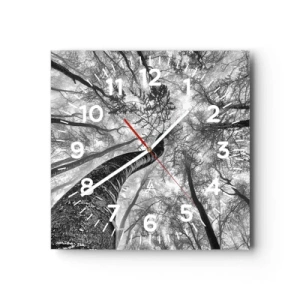 Wandklok - Klok - Race naar het licht - 30x30 cm
