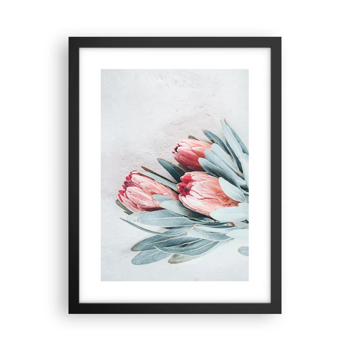 Poster in een zwarte lijst - Schaamt zich voor hun eigen schoonheid - 30x40 cm