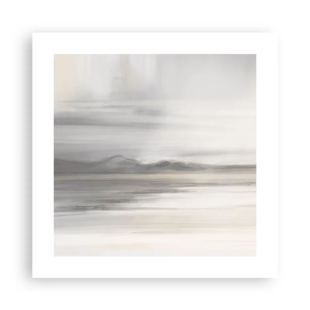 Poster - Afstand in reflectie - 40x40 cm