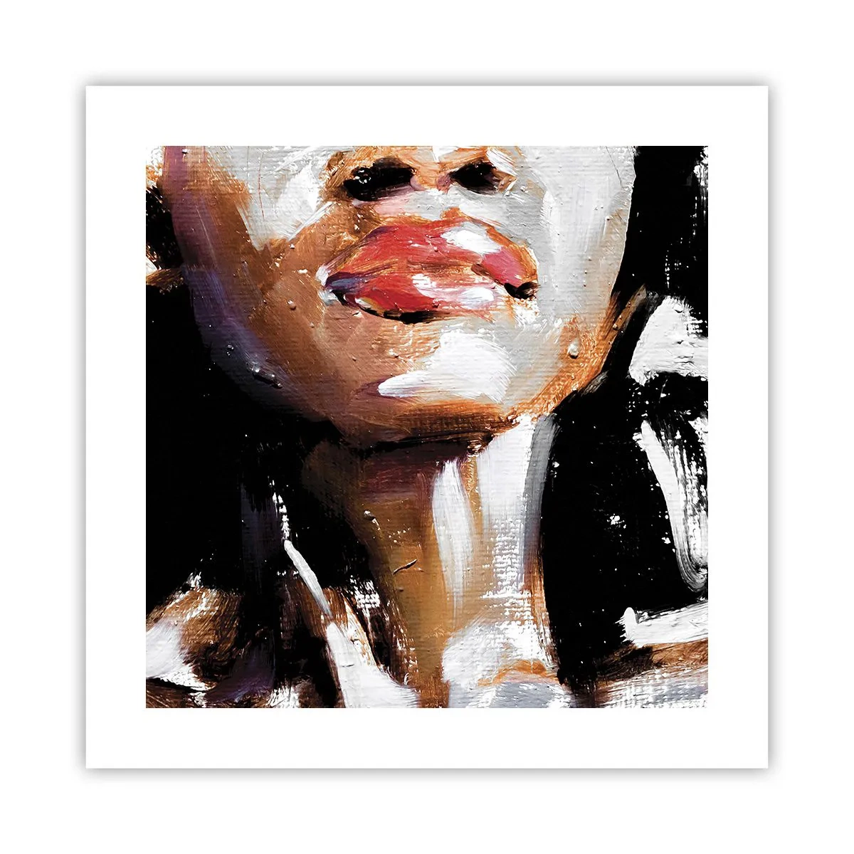 Poster - Trots zonder vooroordelen - 40x40 cm
