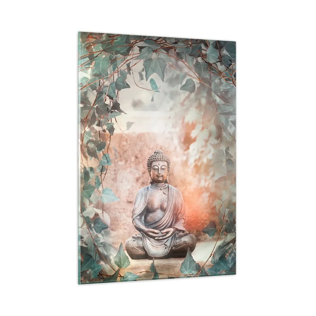 Schilderen op glas - Vreugdevolle harmonie - 50x70 cm