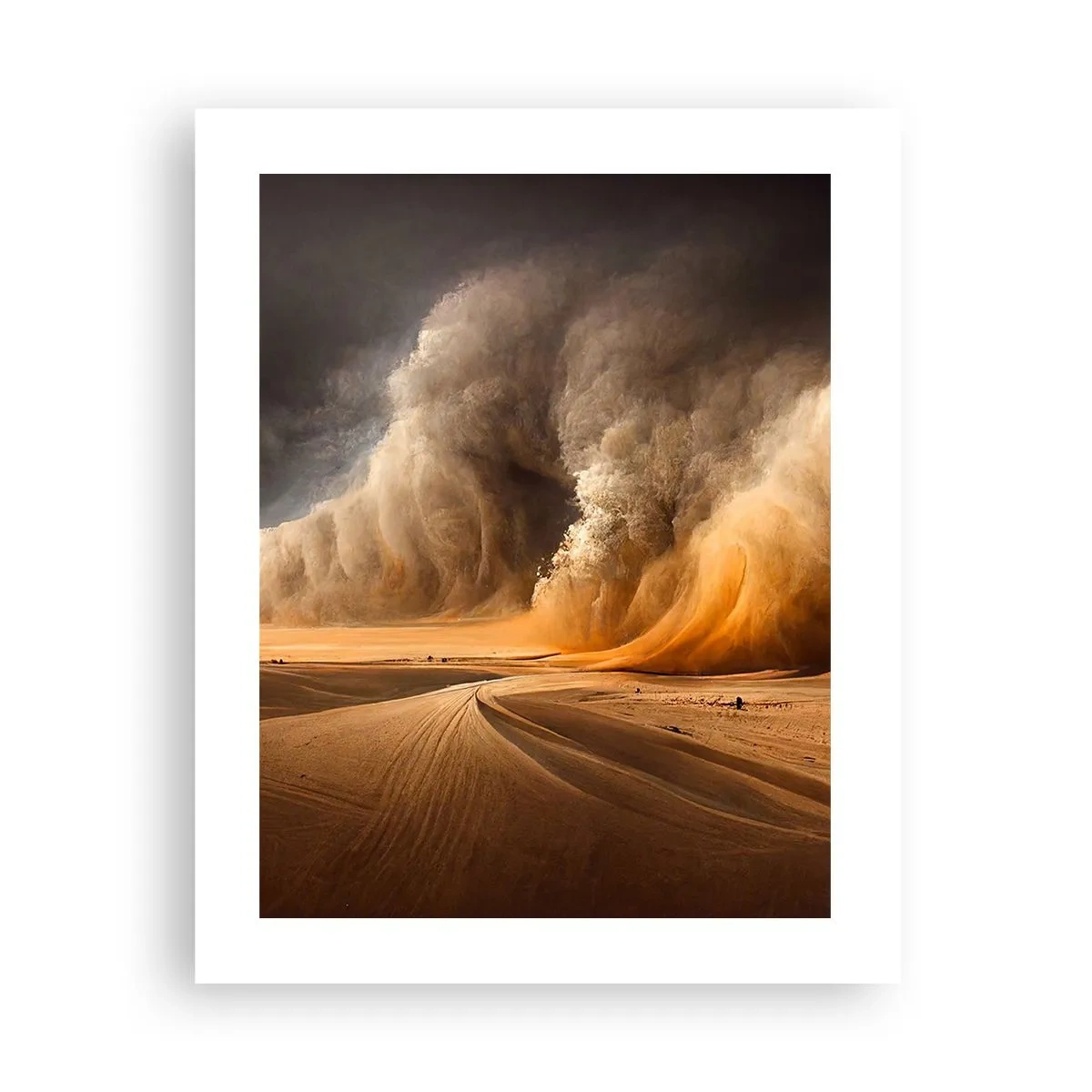 Poster - De toorn van de woestijn - 40x50 cm