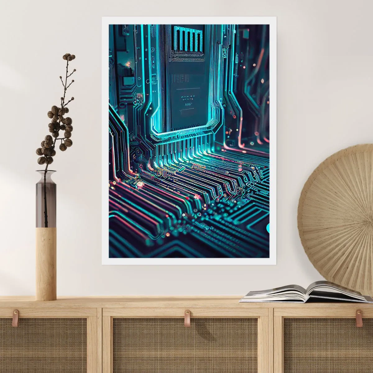 Poster - Ik ben aan het denken… - 70x100 cm