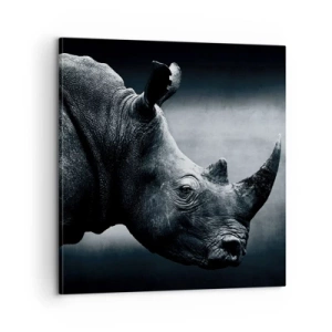 Schilderen op canvas - Rechts profiel - 60x60 cm