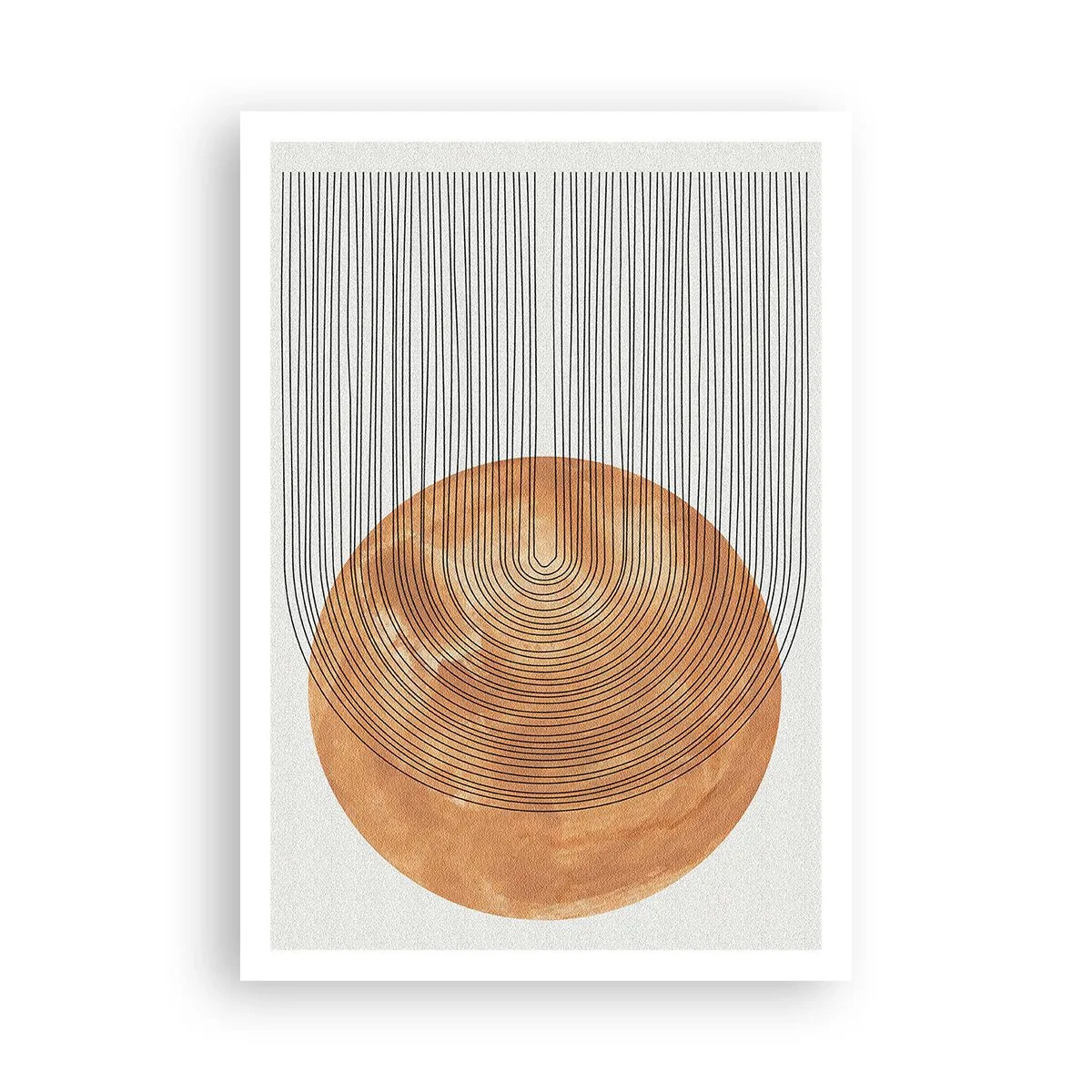 Poster - Zonnige compositie - 70x100 cm