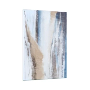 Schilderen op glas - Winterse compositie - 70x100 cm