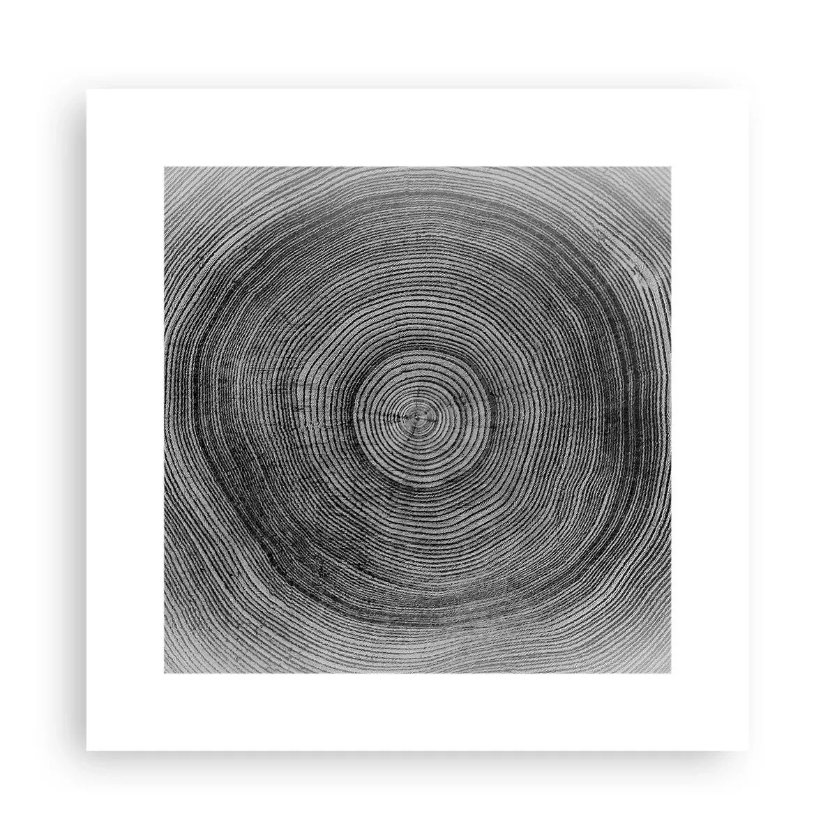 Poster - Teken van de tijden - 30x30 cm