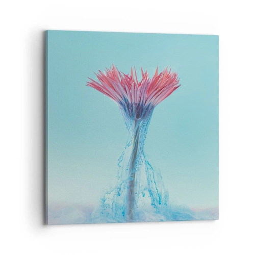 Schilderen op canvas - In een verkwikkende omhelzing - 70x70 cm