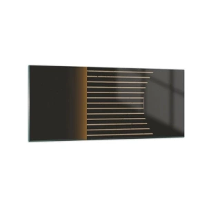 Schilderen op glas - Verken de duisternis - 120x50 cm