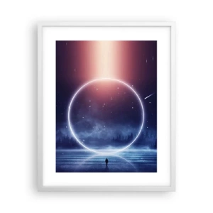 Poster in een witte lijst - Ze zijn er al... - 40x50 cm