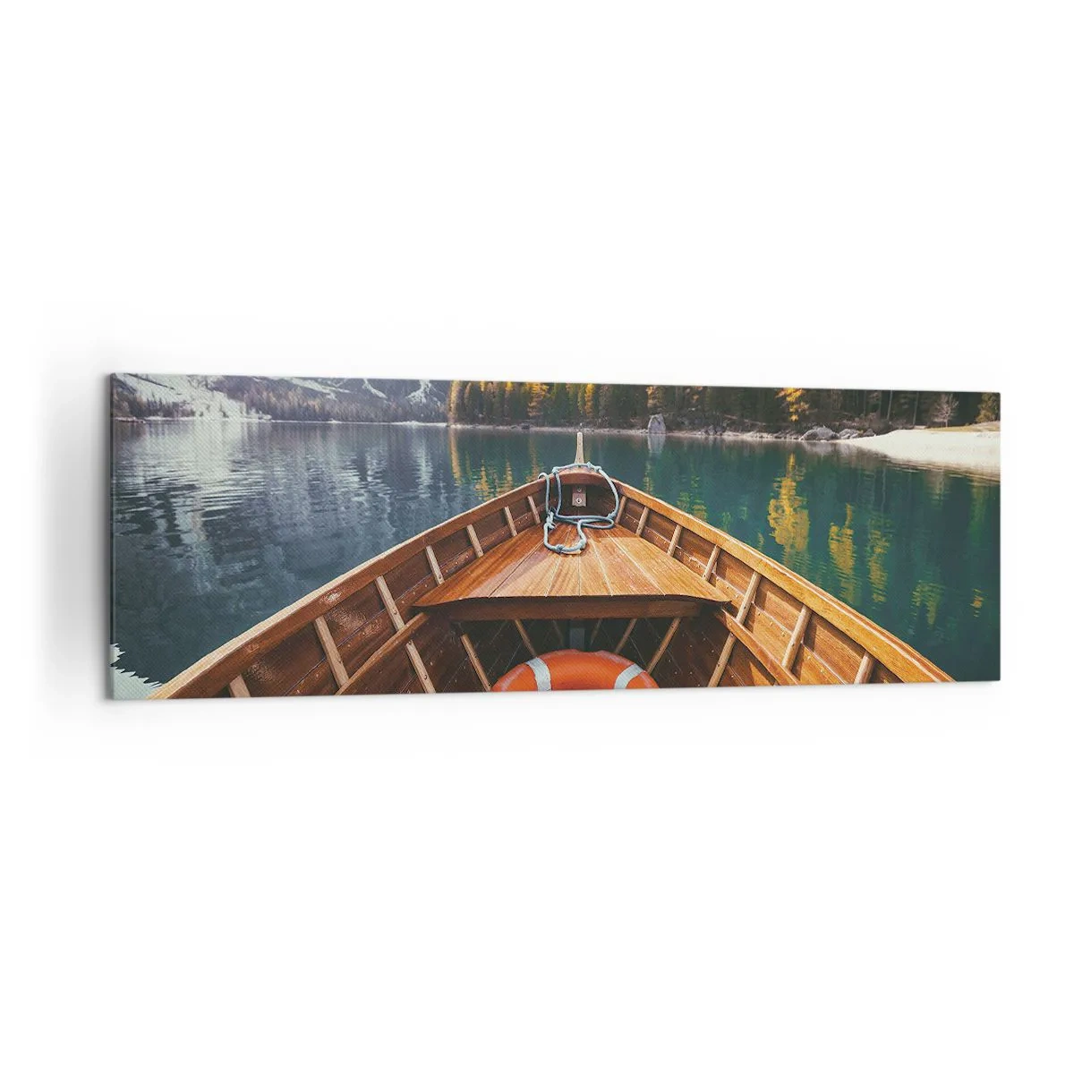 Schilderen op canvas - Bergtocht - 160x50 cm