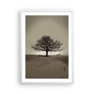 Poster in een witte lijst - Van hier tot in de eeuwigheid - 50x70 cm