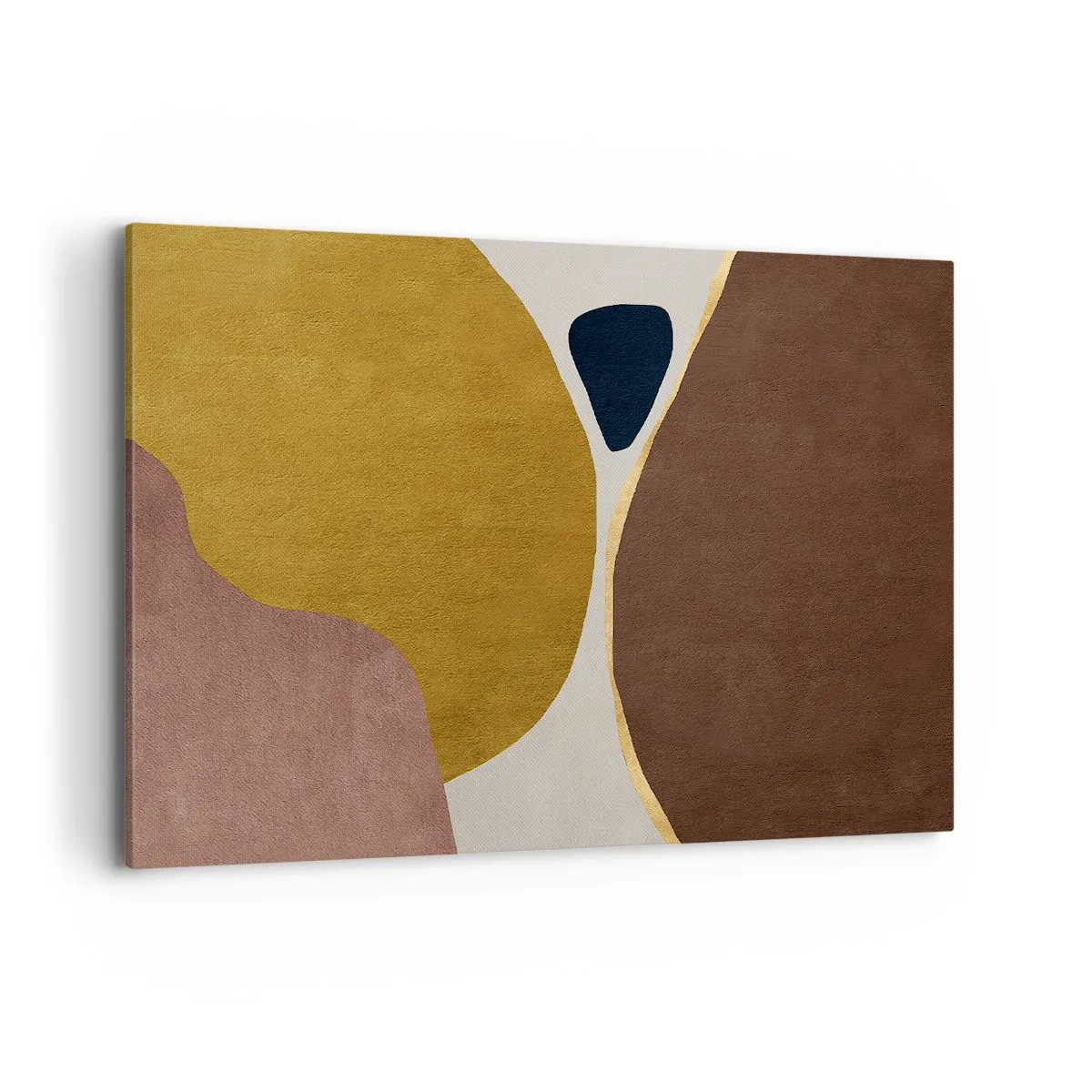 Schilderen op canvas - Abstractie – een plek in de ruimte - 120x80 cm