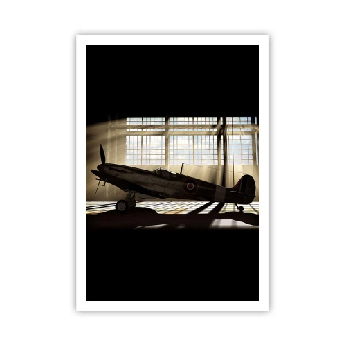 Poster - De rust van een krijger - 70x100 cm