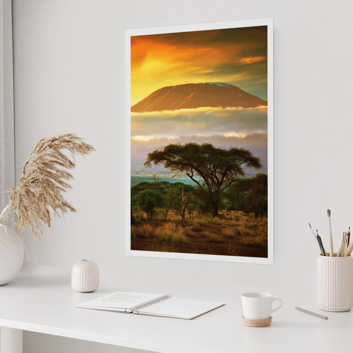 Poster - Een reizigersdroom - 40x50 cm