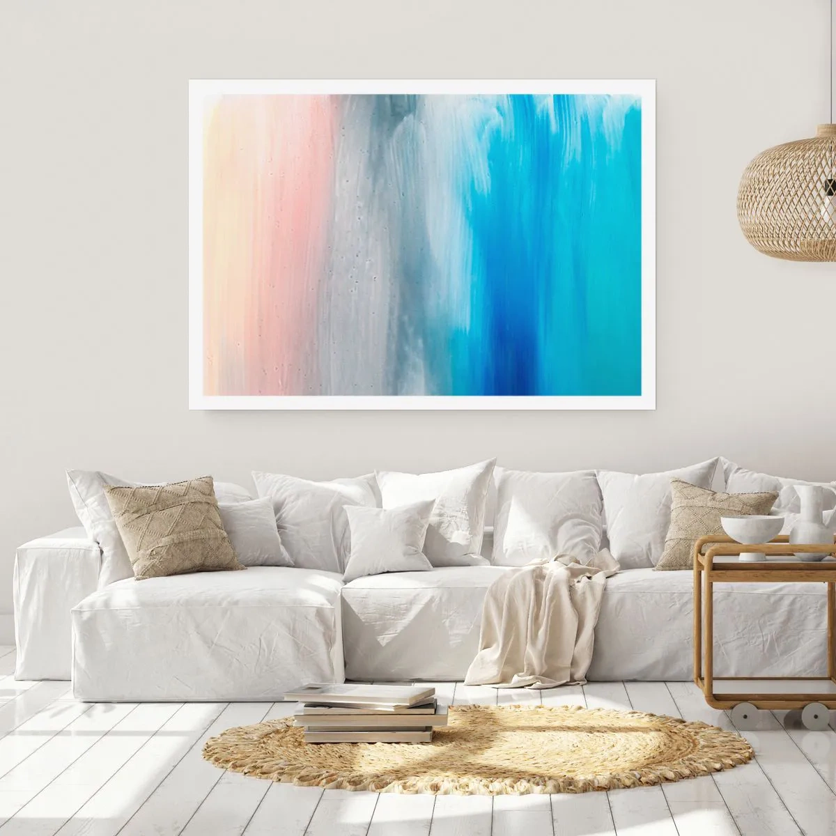 Poster - Elementen: lucht - 70x50 cm