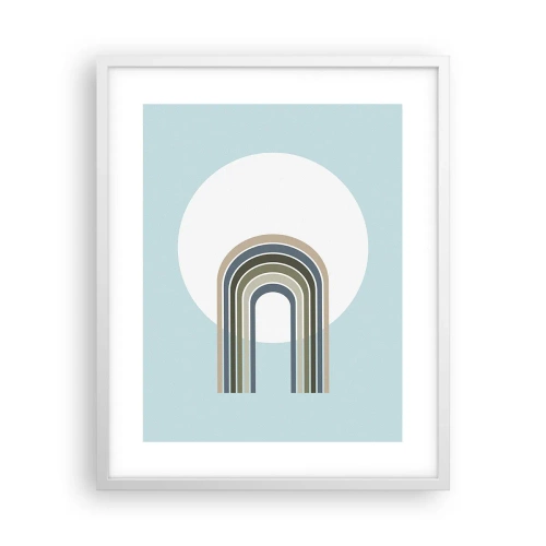 Poster in een witte lijst - Onweerstaanbare aantrekkingskracht - 40x50 cm