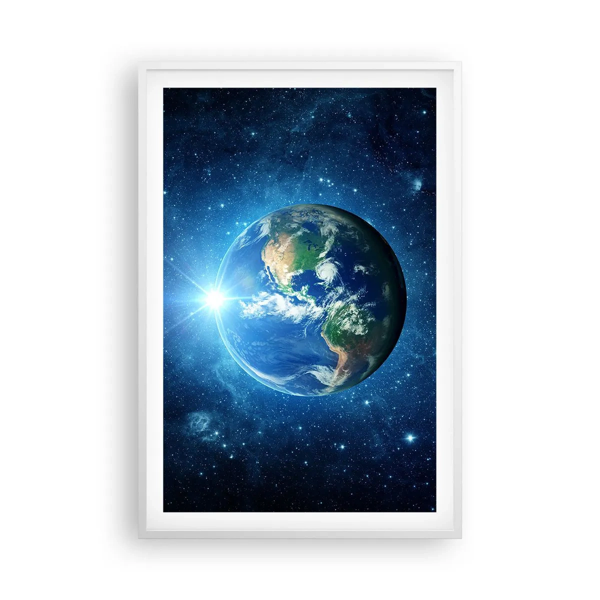Poster in een witte lijst - We zijn in de hemel - 61x91 cm
